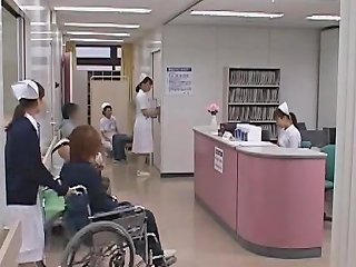 Horny Japanese Nurses Make Blowing Patients Porn Video 871